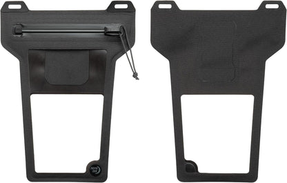 Waterproof phone pouch — original front and rear views of one pouch