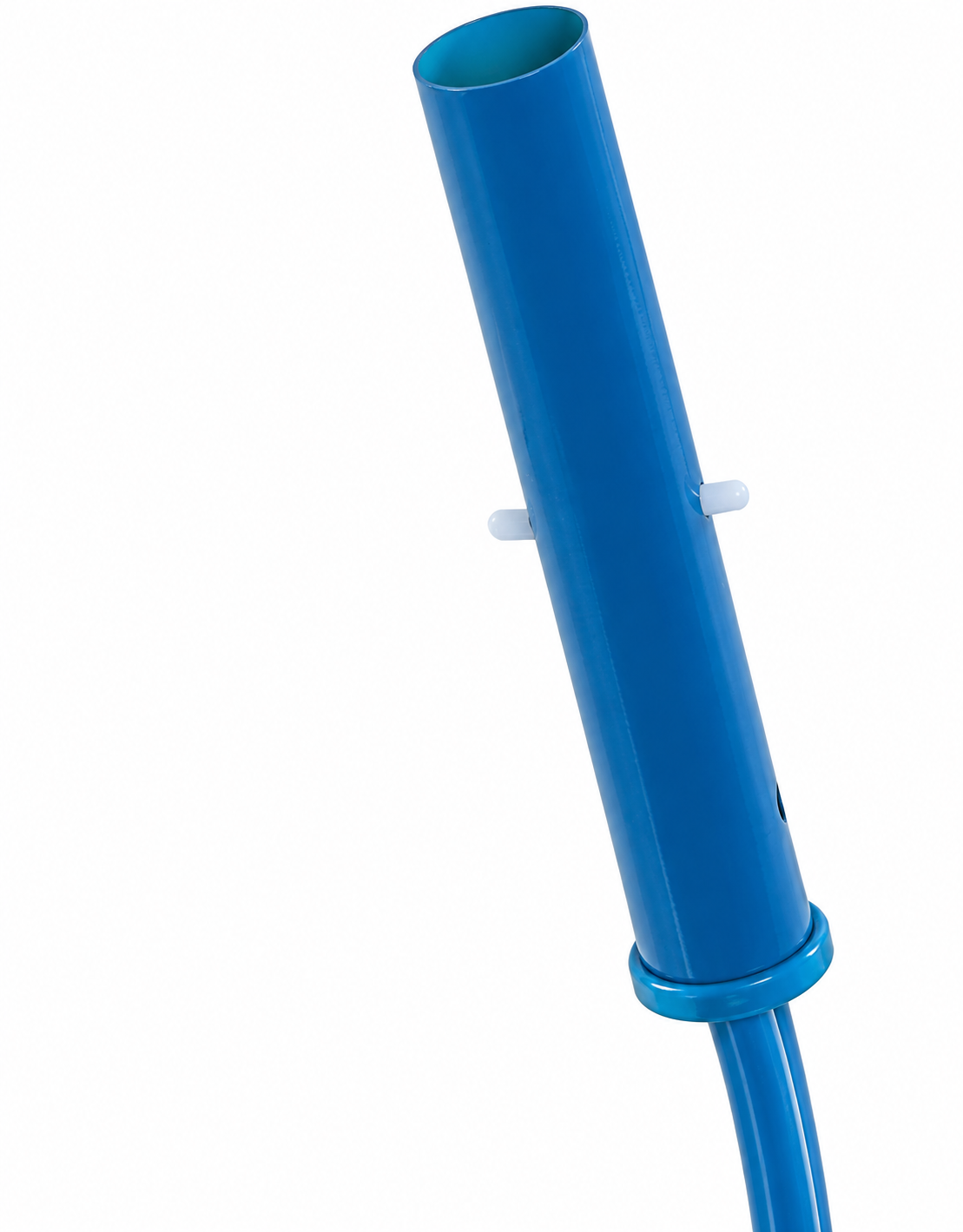 Pool safety hook — actual open pole socket and clip detail